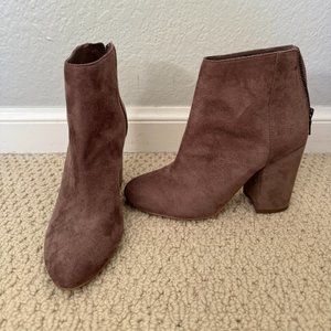 Steve Madden Grey Booties